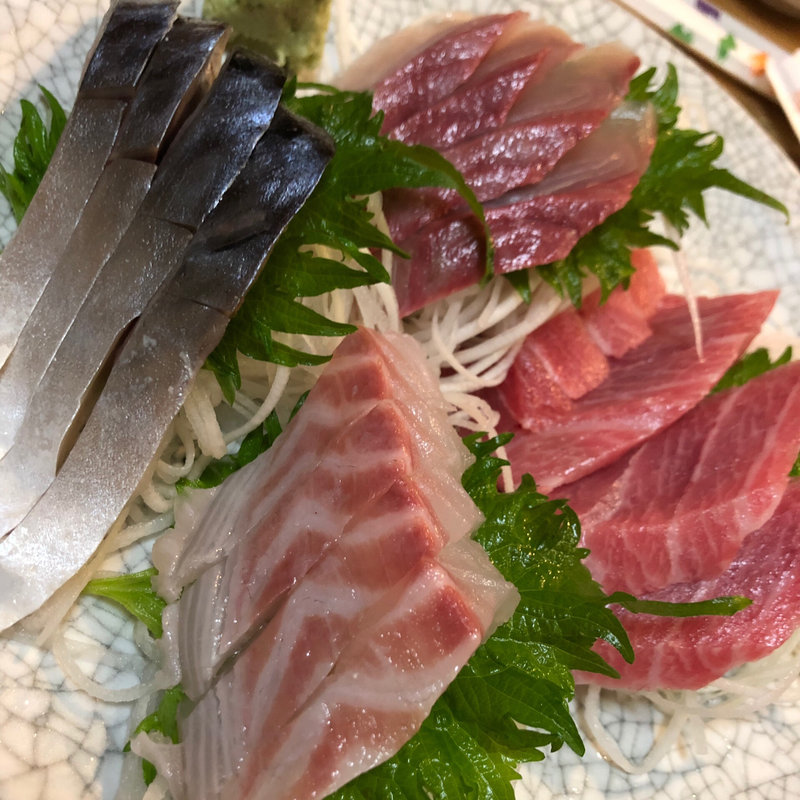 刺し盛り定食(魚源)