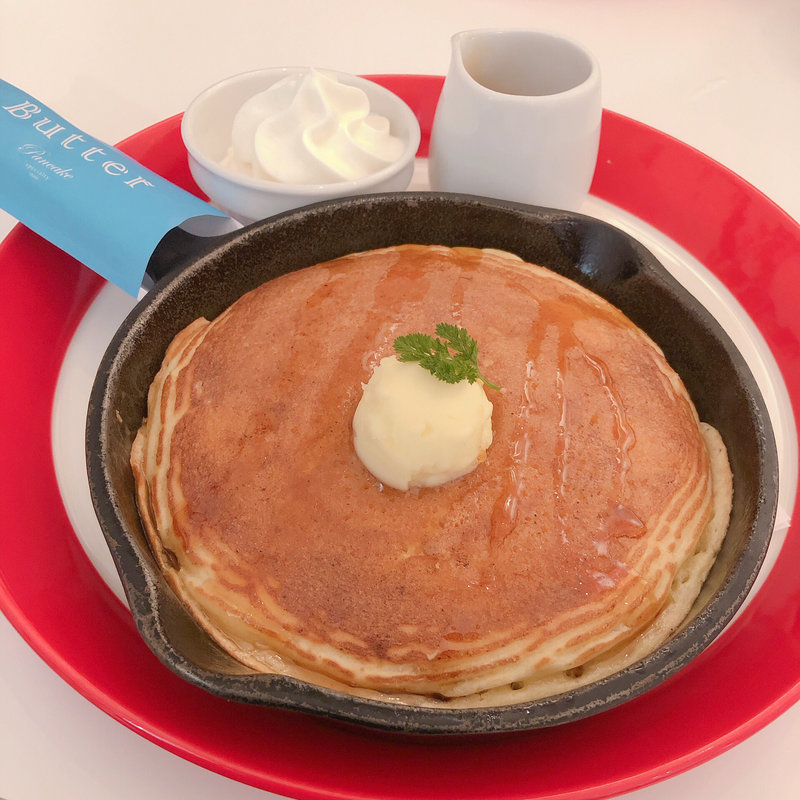 発酵バターの窯出しフレンチパンケーキ(Butter ららぽーと甲子園店)