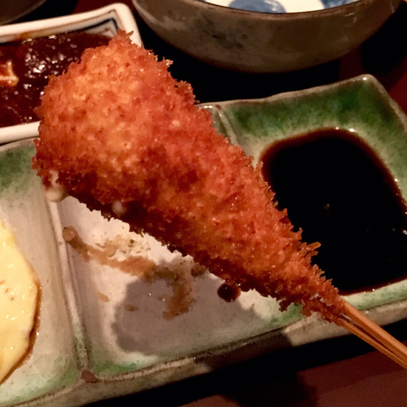カマンベールチーズ（串揚げ）(串揚げ ふくみみ)