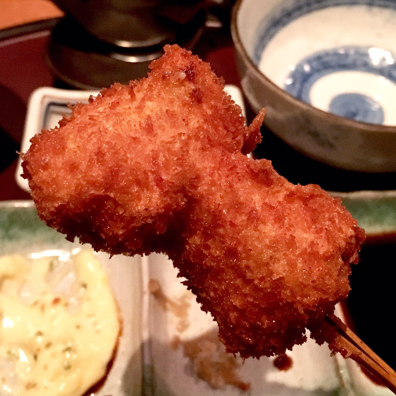 牛スジ大根（串揚げ）(串揚げ ふくみみ)
