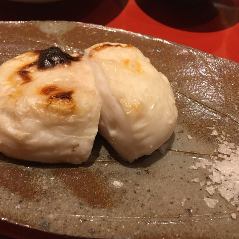 焼き白子(鮨 かねさか パレスホテル東京)