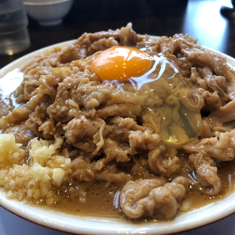 男塾牛ラーメン(ラーメン男塾！！ 貝塚小瀬店)