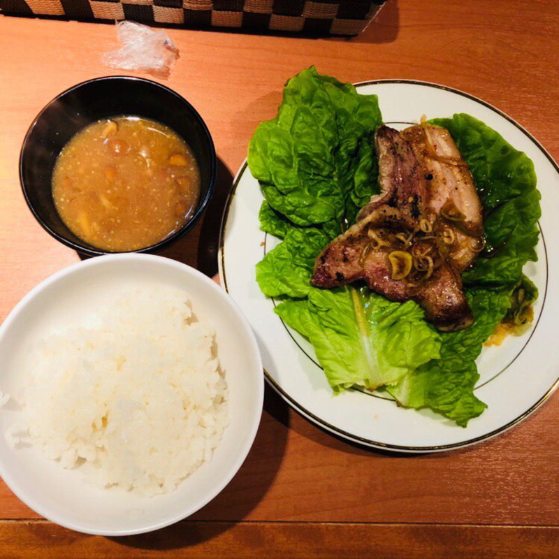 サムギョプサル定食(Gracia)