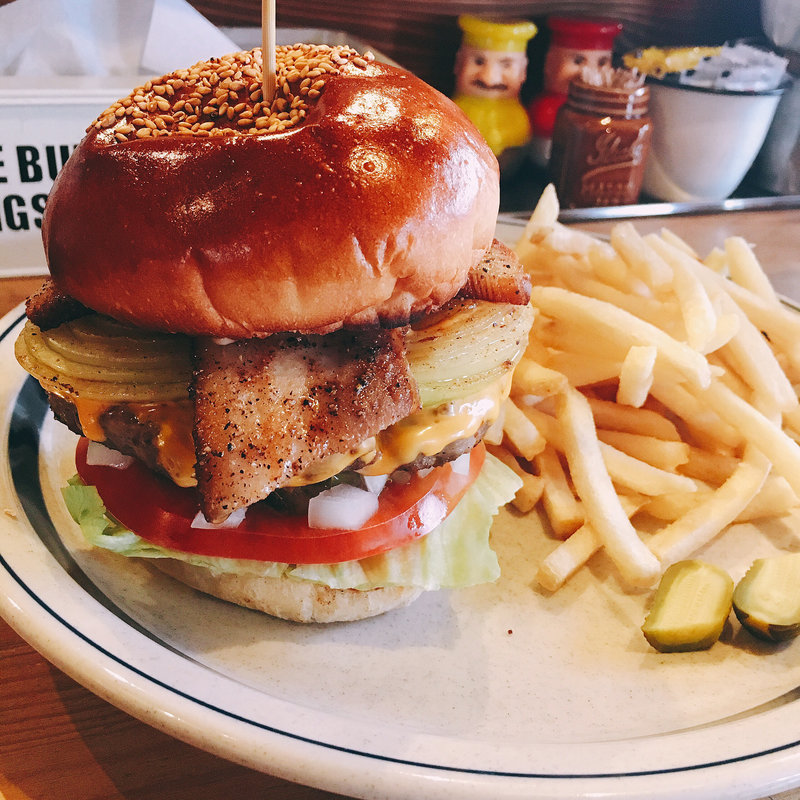 KING BACON CHEESE BURGER(キングス エイト ダイナー  （King's 8 Diner）)