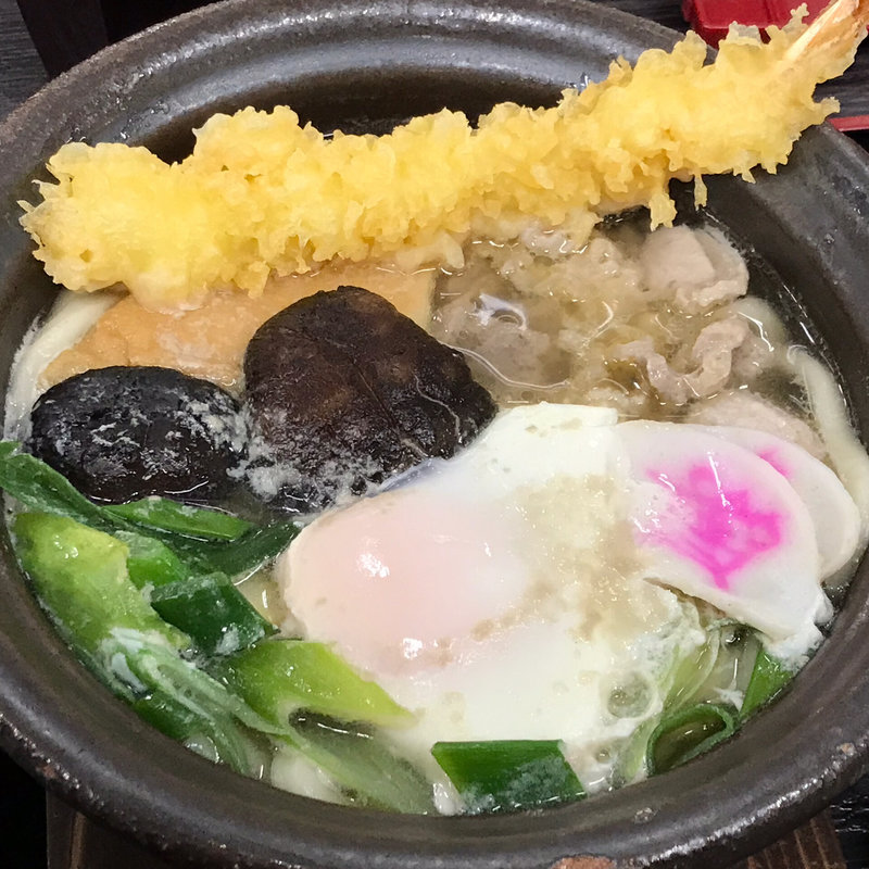 鍋焼うどん(資さんうどん 魚町店)
