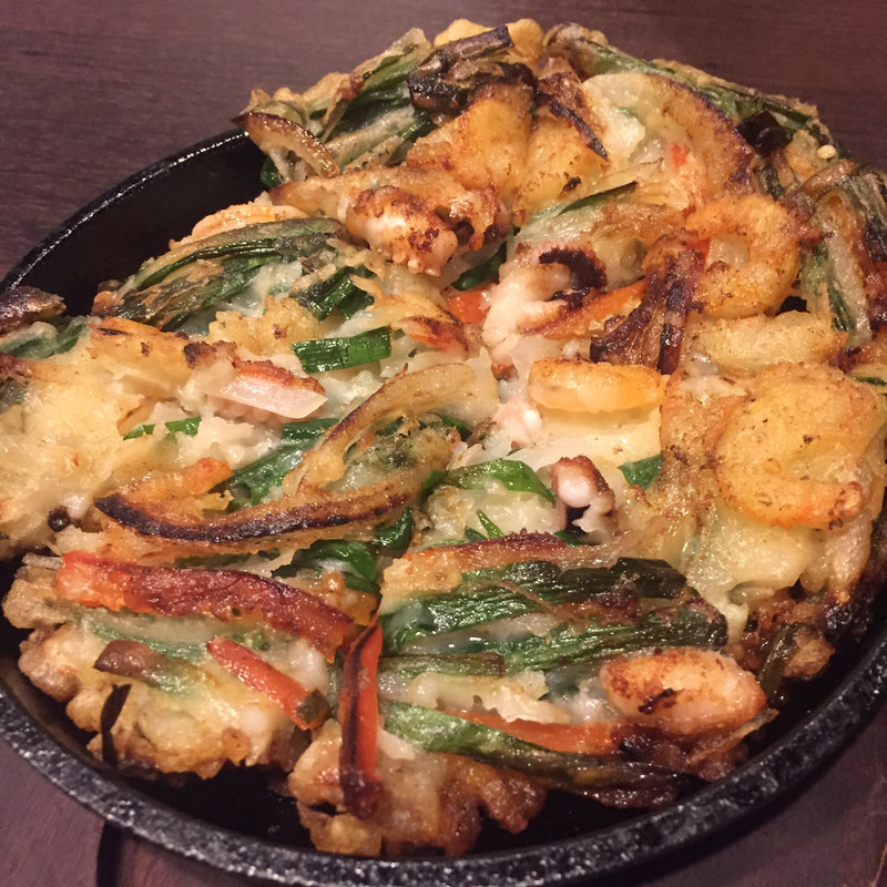 海鮮チヂミ(バングリ)