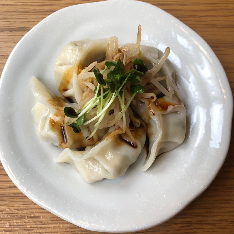 水餃子(あご出汁餃子ゆでタン さんじ)