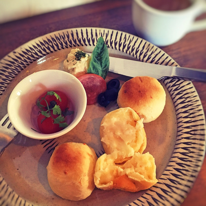 ポンデケージョランチセット(cheese and BAR)