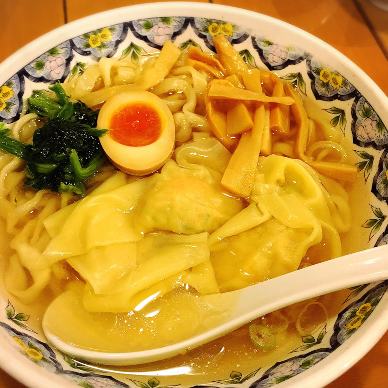 エビワンタン麺(中国ラーメン揚州商人 立川店)