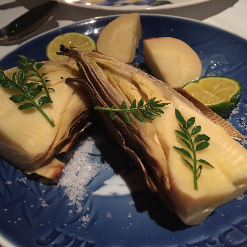 若タケノコのグリル焼き(ツバキ （TSUBAKI）)