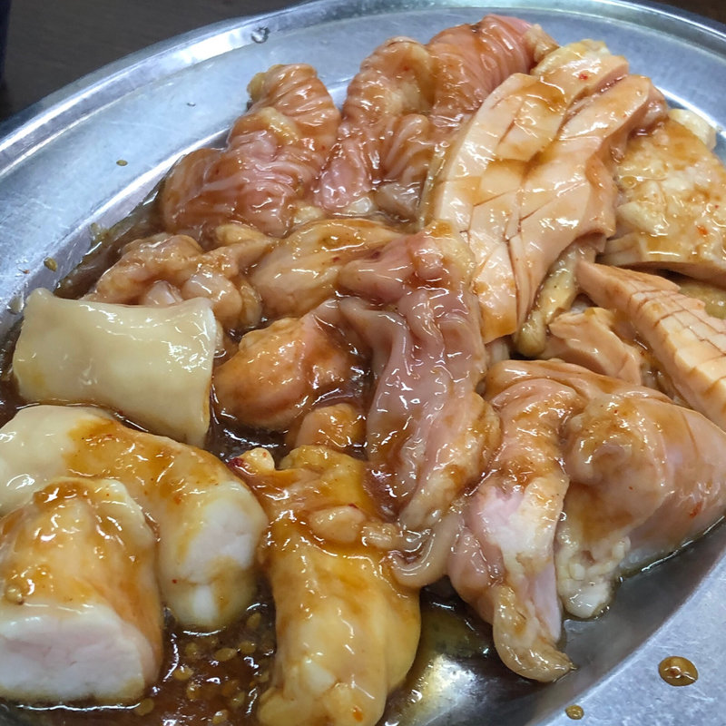 ホルモン盛り合わせ(焼肉たつみ)