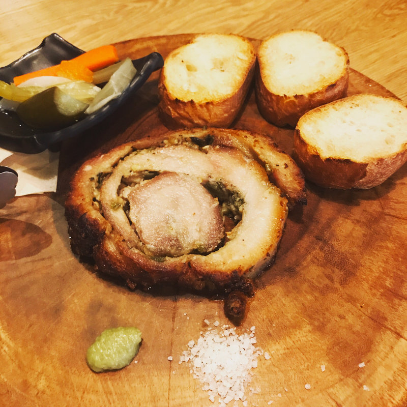 和香草のポルケッタ(大衆ビストロ　瓦屋ROOT)