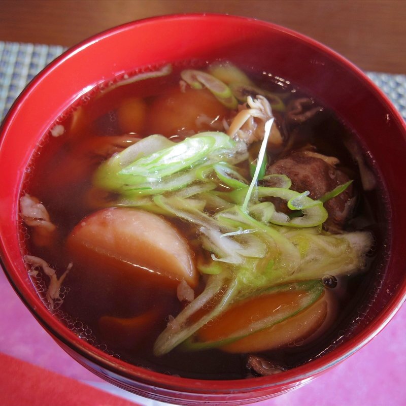 山形名物芋煮(銀山観光センター 大正ろまん館)