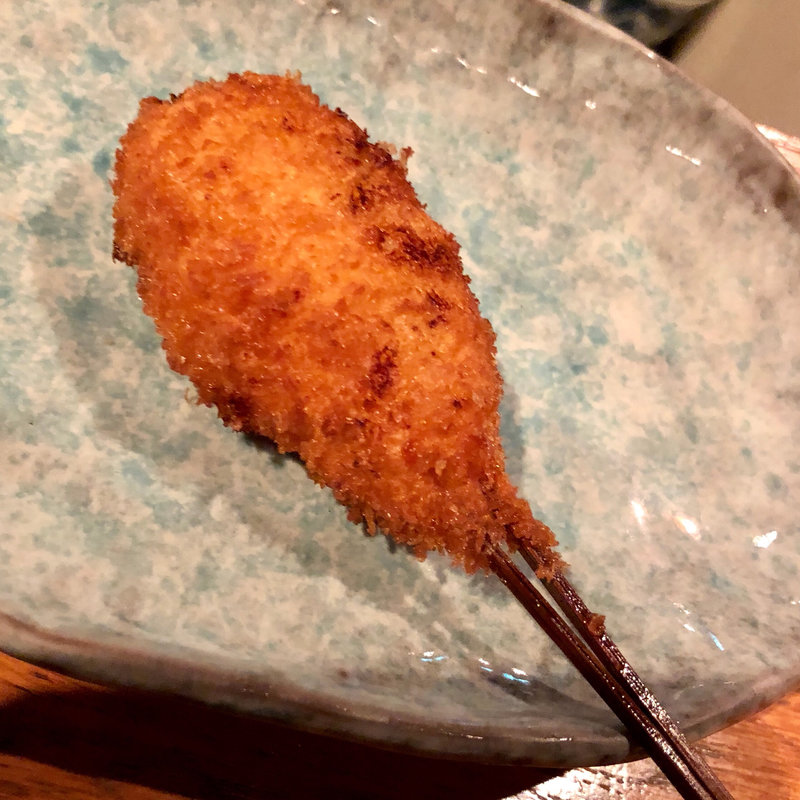 三元豚 ひれかつ（串揚げ）(串揚げ ふくみみ)