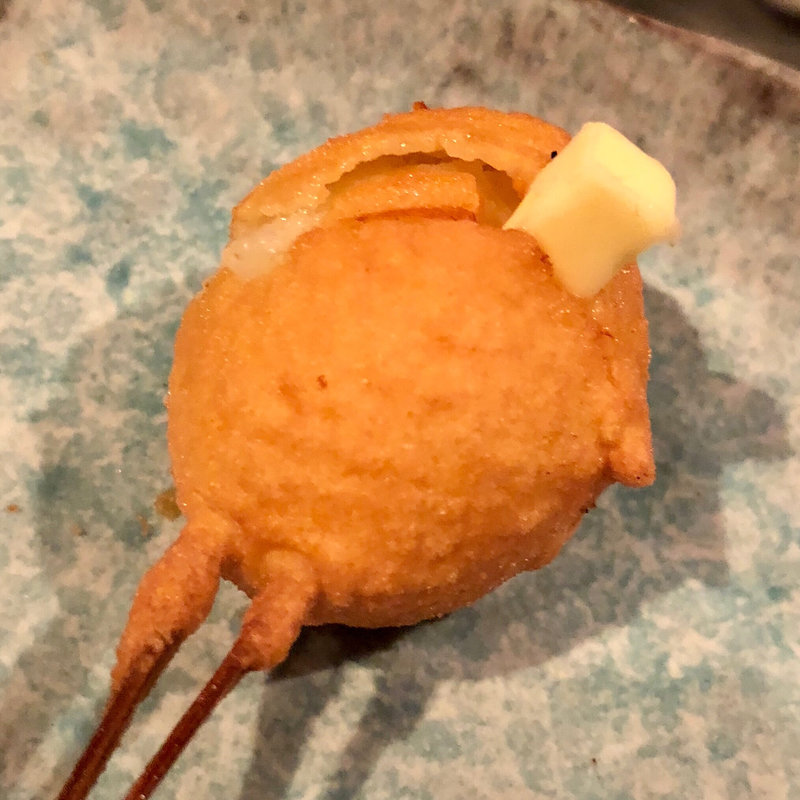 ジャガもちバター（串揚げ）(串揚げ ふくみみ)