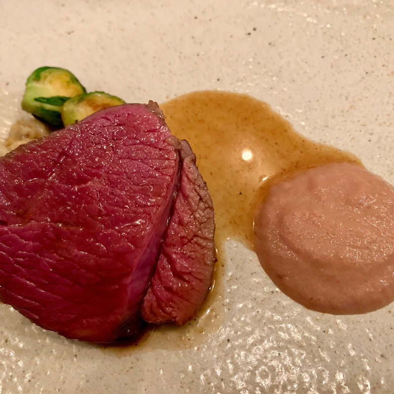 蝦夷鹿のロースト(ブラン)