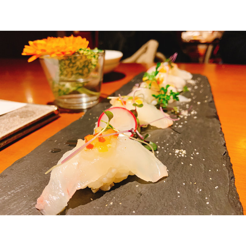 平目のカルパッチョ(味市場 大和田)