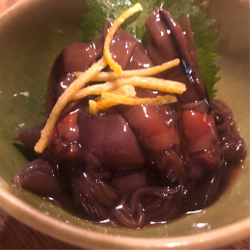 ホタルイカの沖漬け(小割烹　河越　武や 川越店)