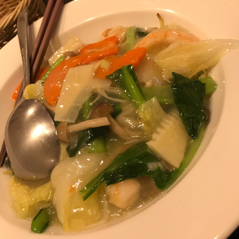 海老あんかけ焼そば(庄和飯店)