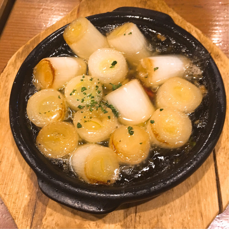 ネギのアヒージョ(葡萄屋マルシュ)