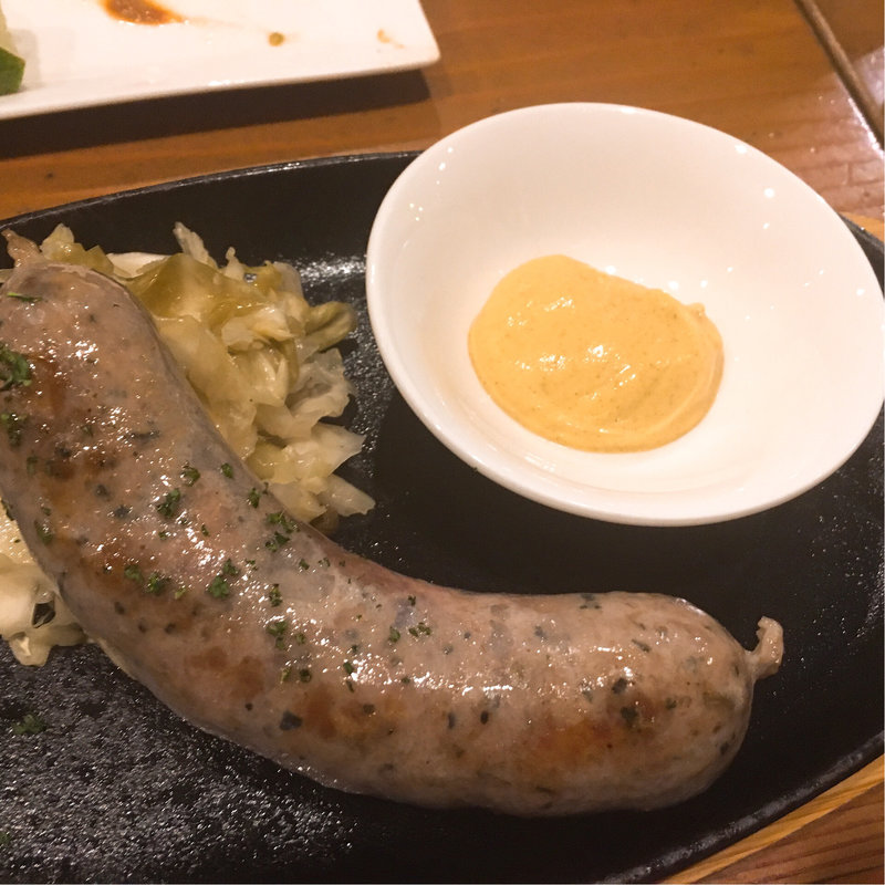 ラム肉のソーセージ(葡萄屋マルシュ)