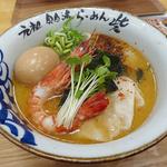 超人的海老潮拉麺(らーめん 砦 堺店)