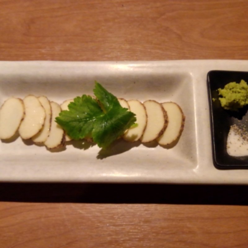 自然薯の刺身(自然薯tororo)