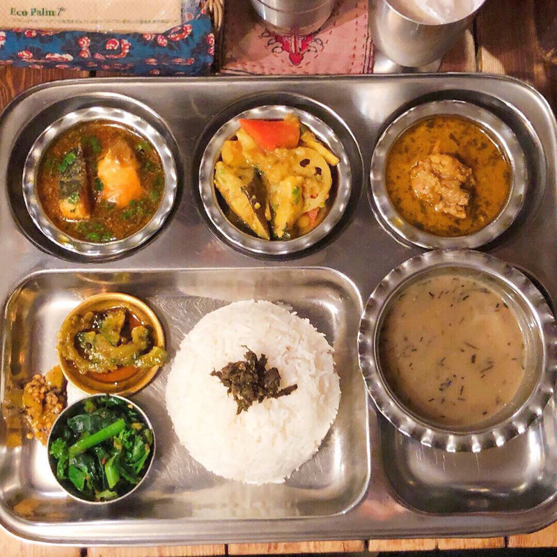 Nepal Dal bhat(カルパシ)