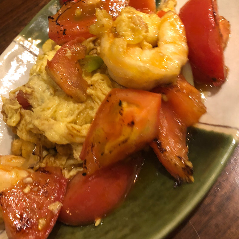 トマトと玉子の炒め物(四川・餃子中華バル ＰＡＯ２ 梅田東通り店)