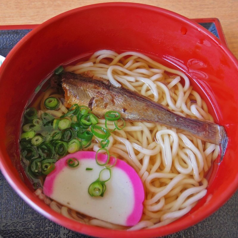 ハタハタうどん(ねむの丘レストラン眺海 )