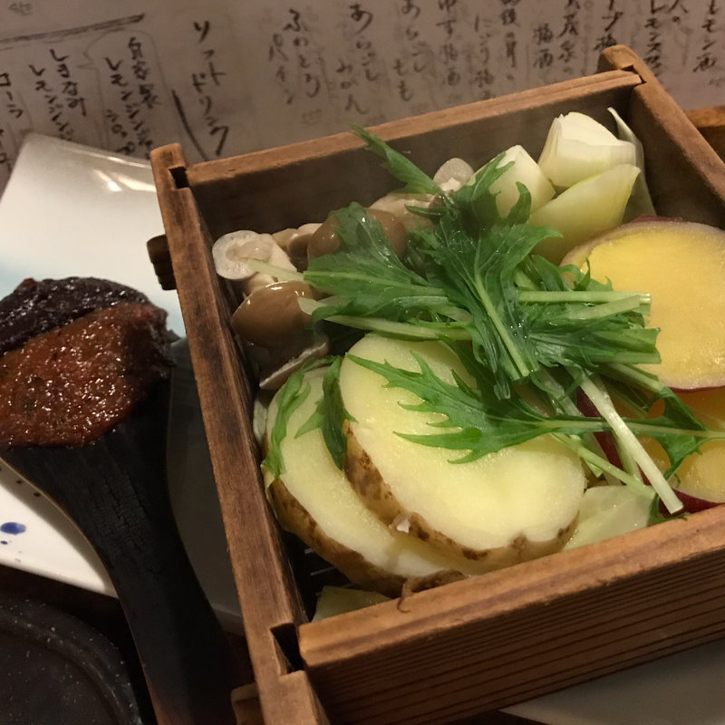 味噌焼き二種盛り合わせ(ベッチャーの胃ぶくろ （べっちゃーのいぶくろ）)