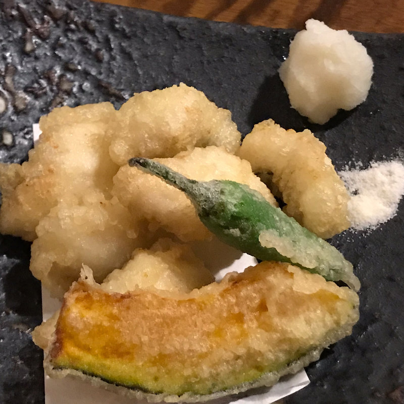 穴子の天ぷら(ベッチャーの胃ぶくろ （べっちゃーのいぶくろ）)