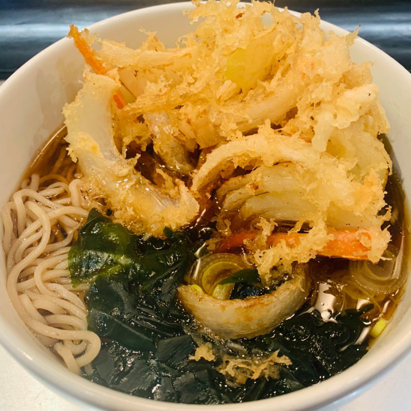 天ぷらそば(立ちそばWARABI)