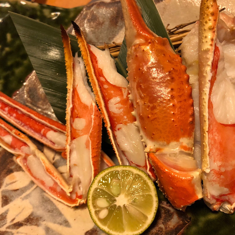 焼き蟹(かに道楽 堺店)