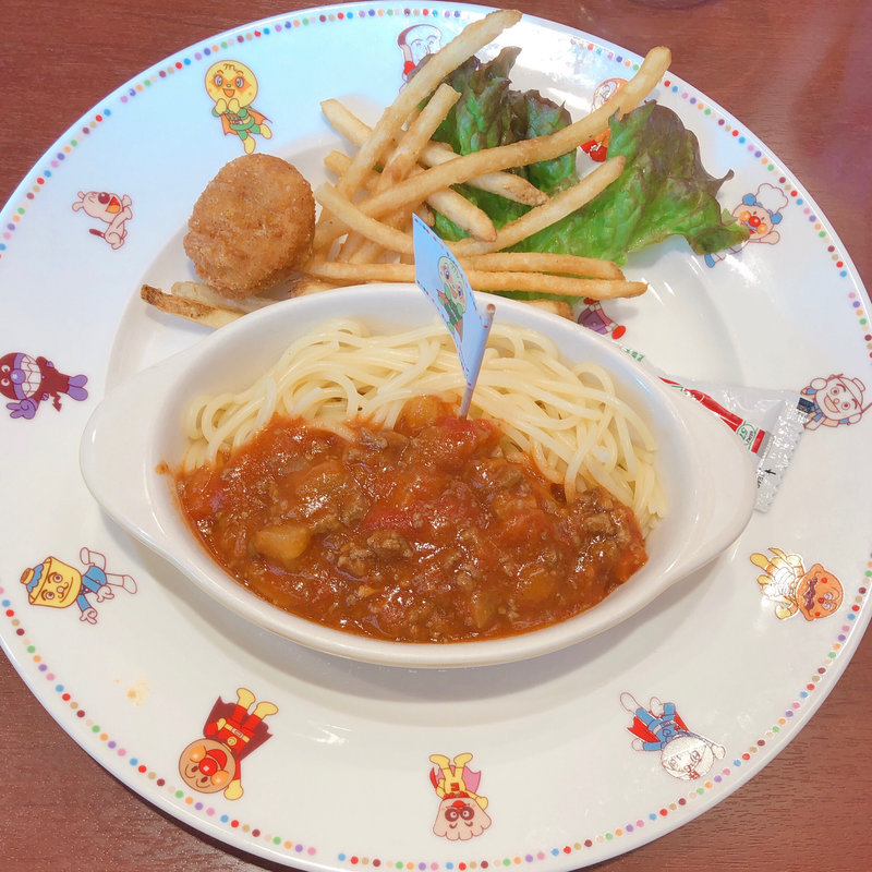 お子さまスパゲティ(アンパンマン&ペコズキッチン)