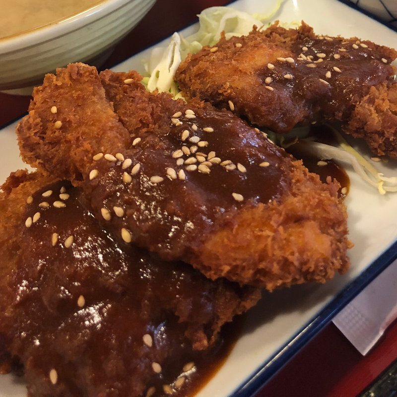 デミグラチキンカツ(まいどおおきに食堂 日根野食堂)