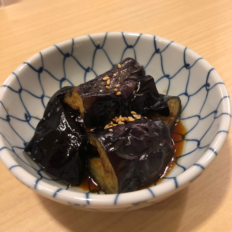 なす揚げ浸し(まいどおおきに食堂 堺 泉北2号線食堂)