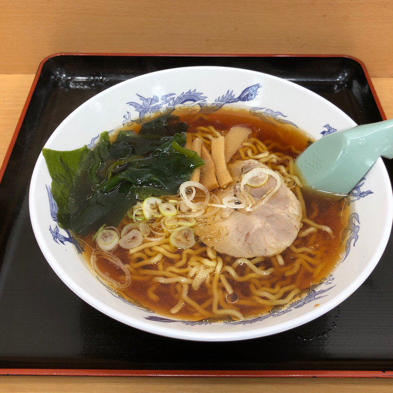 正油ラーメン(梅もと 新宿小田急エース南館店)