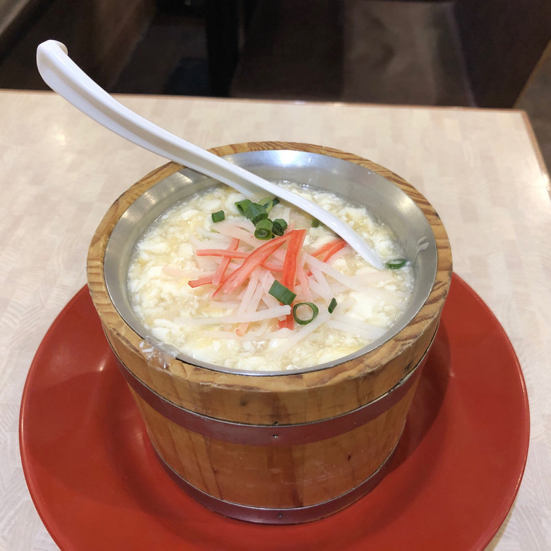 カニ豆腐(中華食堂一番館 西武新宿駅前店)