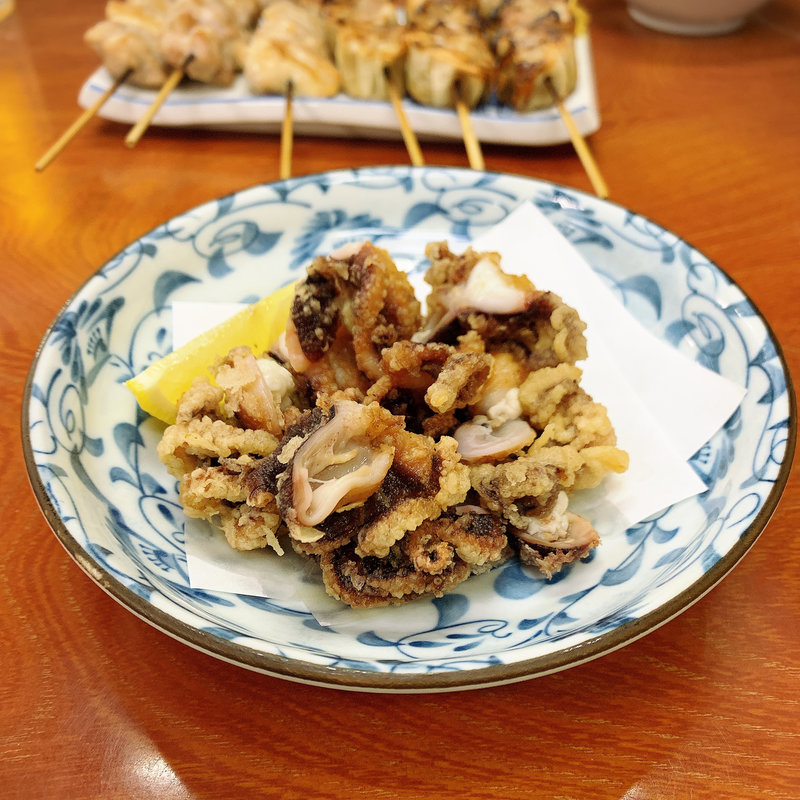 イイダコの唐揚げ(大衆割烹 藤八 （たいしゅうかっぽうとうはち）)