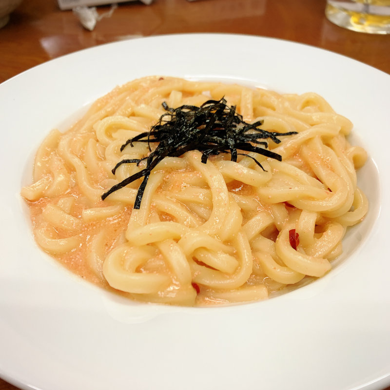 明太バターの焼うどん(大衆割烹 藤八 （たいしゅうかっぽうとうはち）)