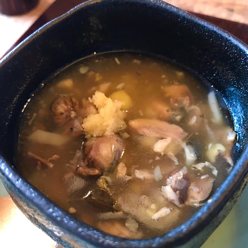 すっぽんの茶碗蒸し(徳山鮓 （とくやまずし）)