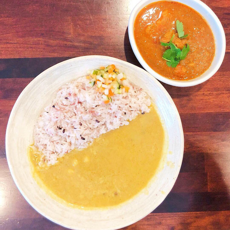 チキンと豆カレー(すぱいす暮らし)