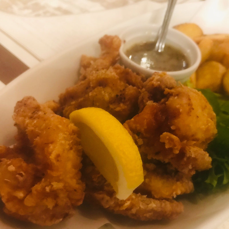 ムネ肉の唐揚げ(長濱浪漫ビール （長浜浪漫ビール ナガハマロマンビール）)