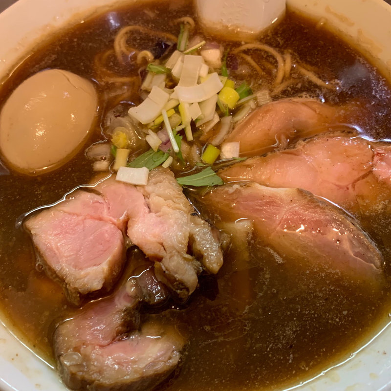 こく醤油特製トッピング(鶏こく中華 すず喜)