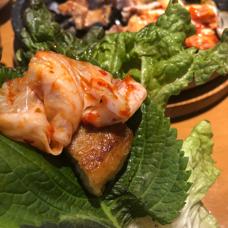 サムギョプサル(新大久保 水刺斎)