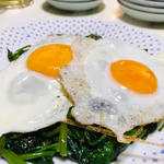 うれん草炒め