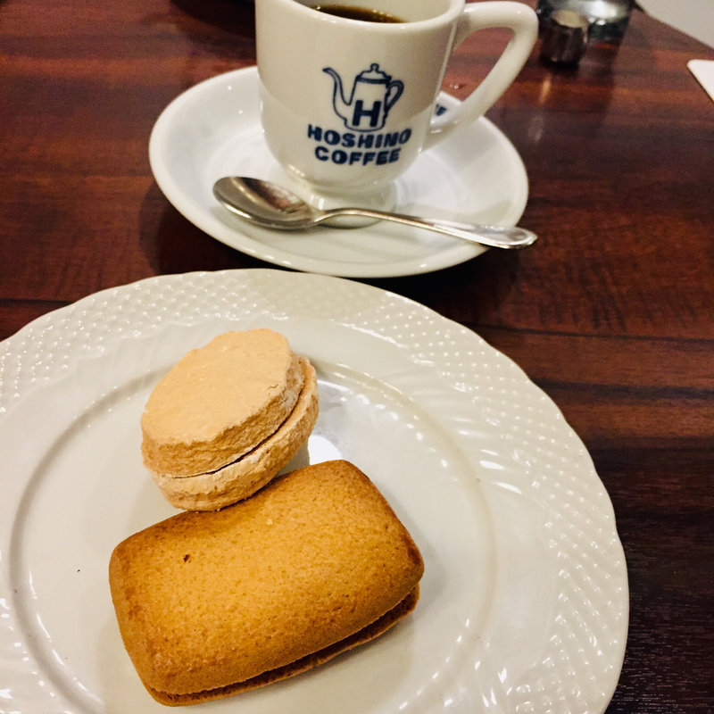 レーズンサンド&ダックワーズ(星乃珈琲店 天神橋六丁目店)