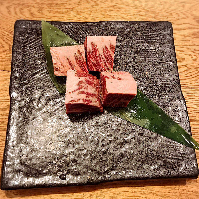 厚切りハラミ(塩)(肉亭いちゆく)