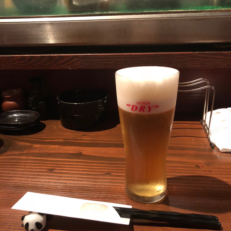 生ビール(ダイニングモア月灯)